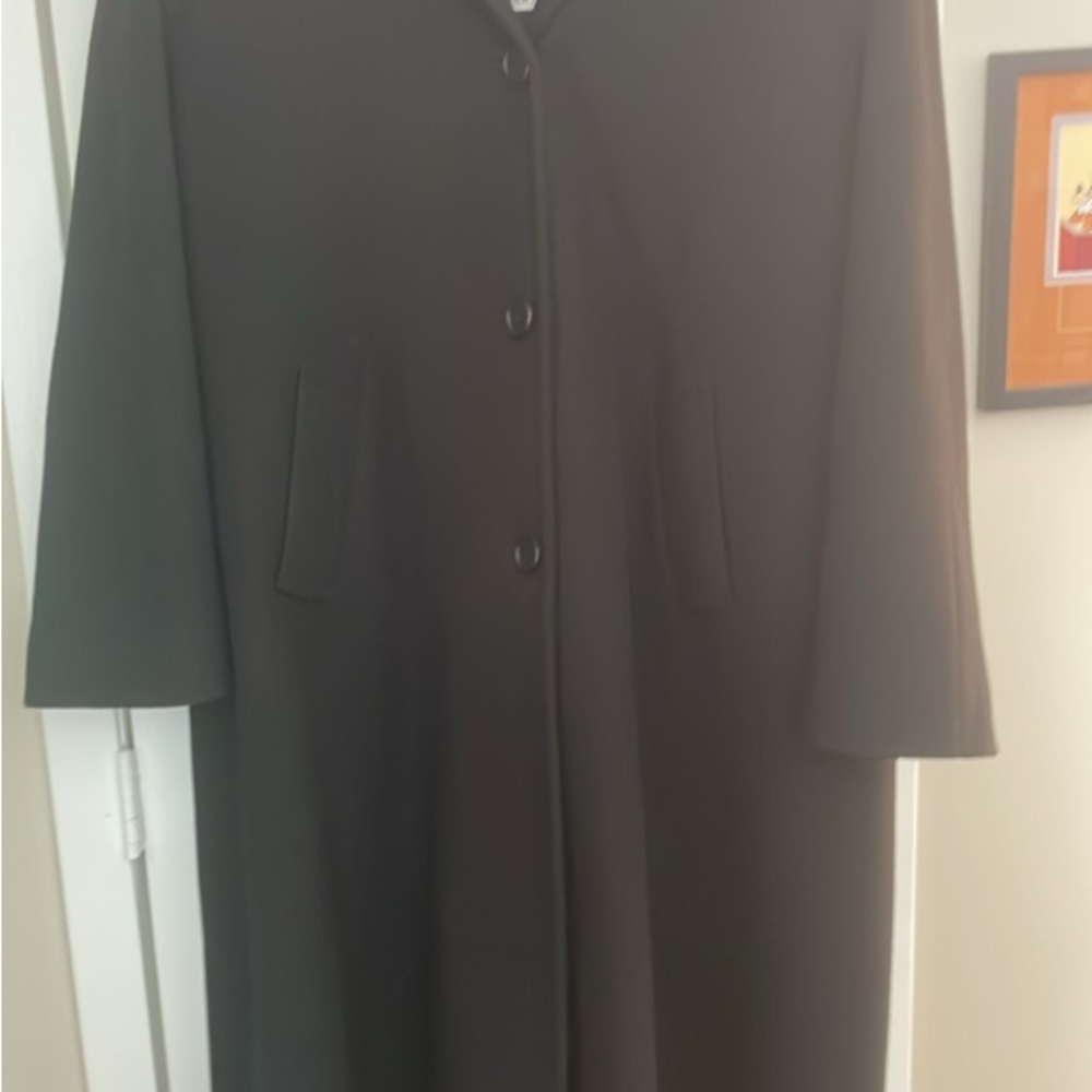 Jones New York Classic Black Coat